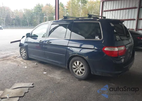2007 Honda Odyssey Ex-L из США, поврежденный, VIN 5FNRL38777B071970